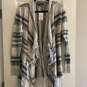 Almost Famous Fringe Cardigan